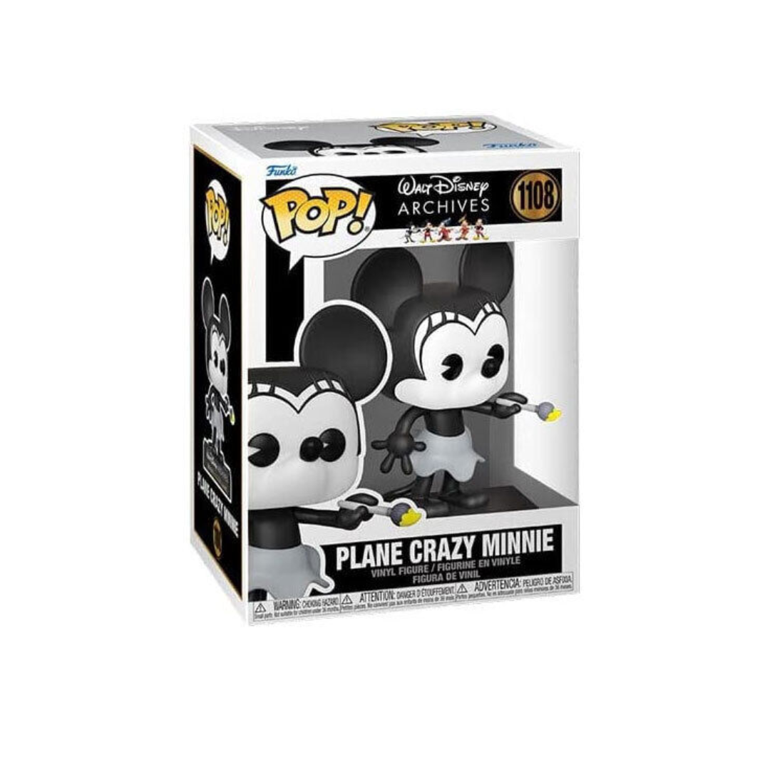 FUNKO POP PLANE CRAZY MINNIE #1108 DISNEY