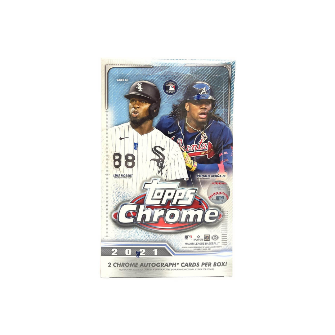 2021 TOPPS CHROME BASEBALL HOBBY BOX