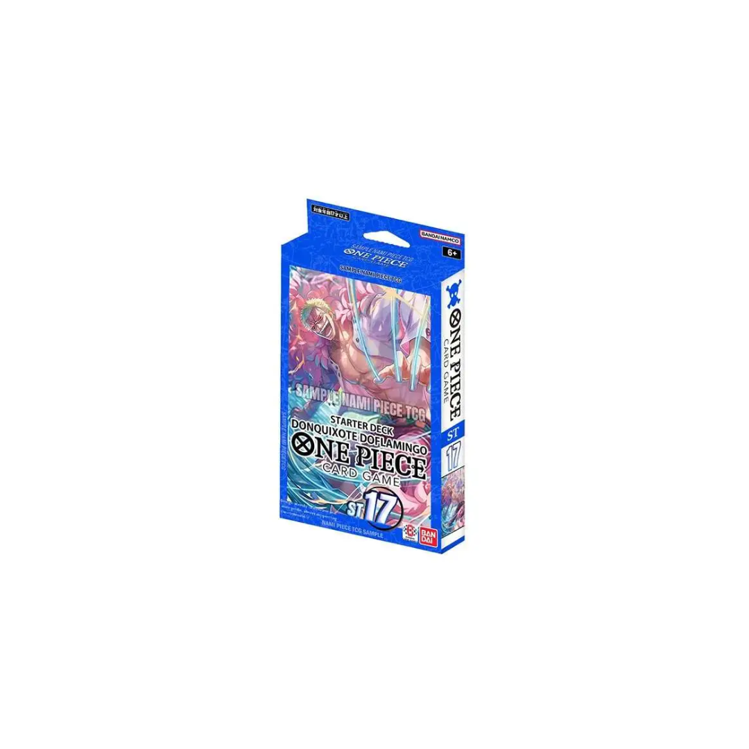 ONE PIECE BLUE DONQUIXOTE DOLFLAMINGO STARTER DECK ST-17 Le Roi Des Cartes ONE PIECE BLUE DONQUIXOTE DOLFLAMINGO STARTER DECK ST-17 Le Roi Des Cartes