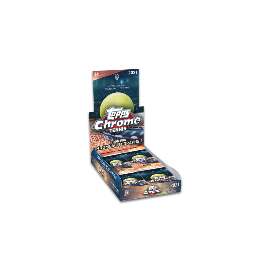 2021 TOPPS CHROME HOBBT BOX TENNIS