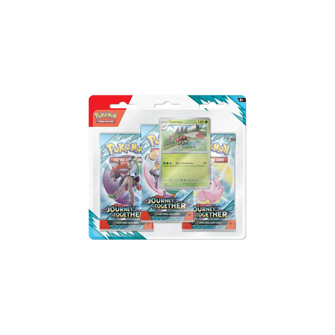 POKEMON SCARLET & VIOLET JOURNEY TOGETHER 3 PACKS BLISTER