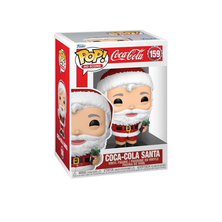 FUNKO POP COCA-COLA SANTA #159 AD ICONS