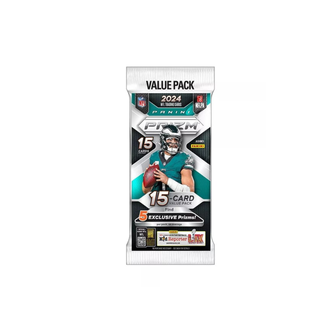 2024 PANINI PRIZM VALUE PACK FOOTBALL