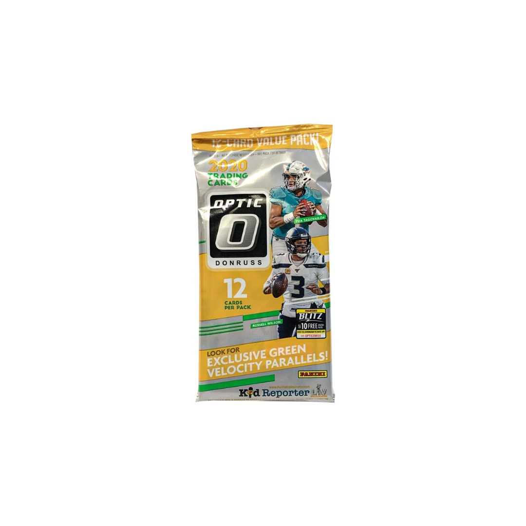 2020 PANINI DONRUSS OPTIC FOOTBALL CELLO-PACK