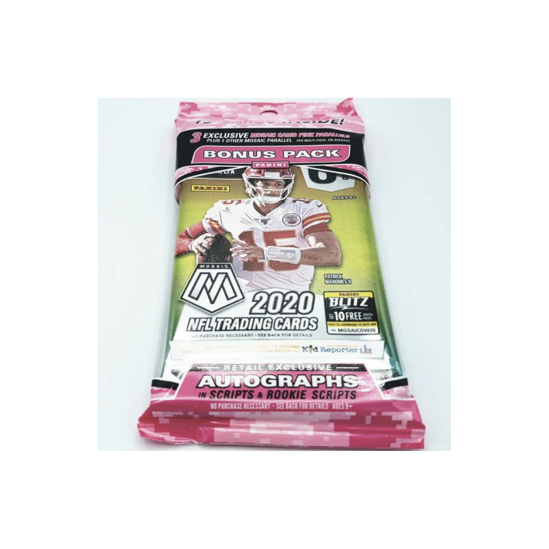 2020 PANINI MOSAIC FOOTBALL CELLO-PACK