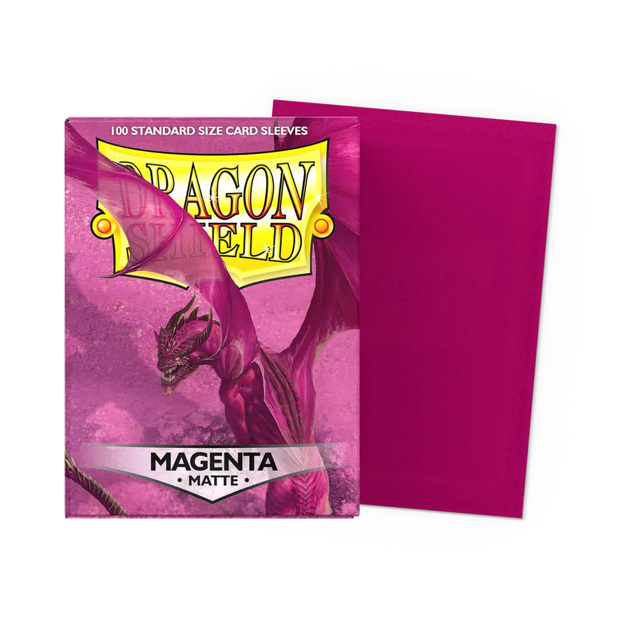 DRAGON SHIELD SLEEVES MATTE MAGENTA