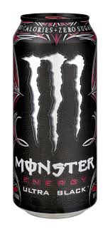 MONSTER ENERGY ULTRA BLACK