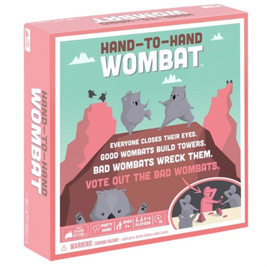 JEUX DE SOCIÉTÉ HAND TO HAND WOMBAT