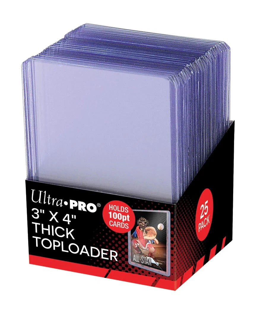 ULTRA PRO 3X4 THICK TOPLOADER 100PT