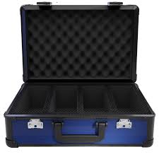 ZION CASE SLAB CASE XL 4 ROW CARBON FIBER NAVY