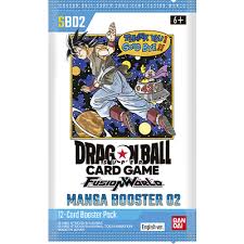 DRAGON BALL FUSIONWORLD MANGA BOOSTER 02 SB02 BOOSTER PACK