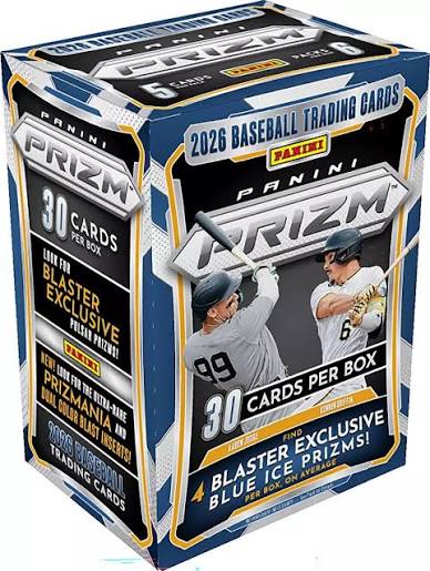2026 PANINI PRIZM BASEBALL BLASTER EXCLUSIVE BLUE ICE PRIZM