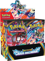 POKEMON CHAOS ASCENDANT BOOSTER BOX