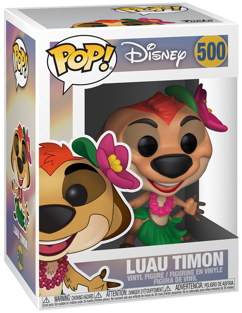 FUNKO POP LUAU TIMON #500 DISNEY ROI LION