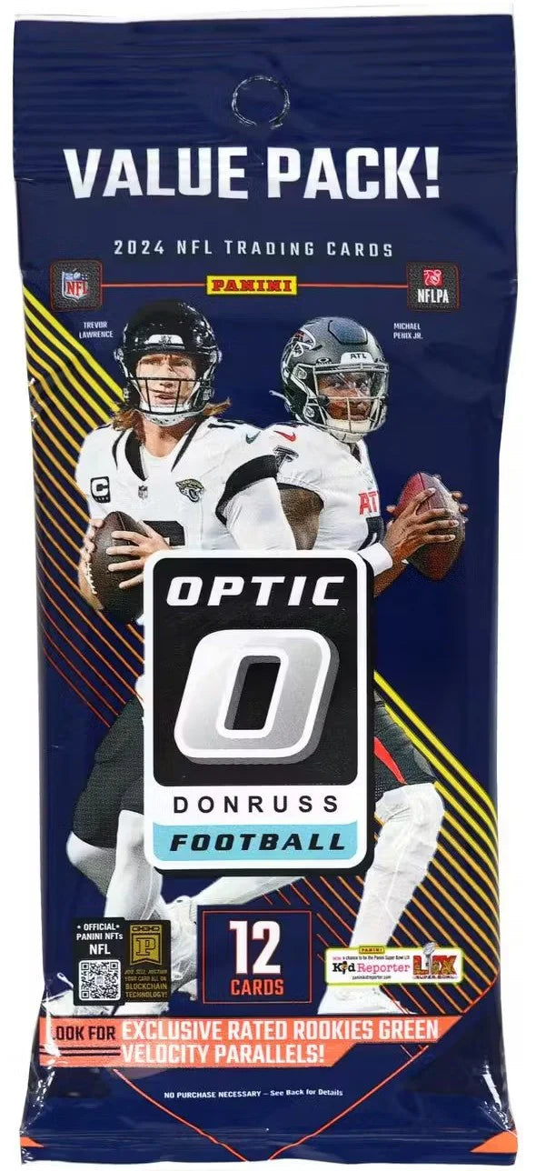 2024 PANINI DONRUSS OPTICS FOOTBALL FAT PACK