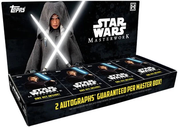 TOPPS STAR WARS MASTERWORK HOBBY MINI BOX