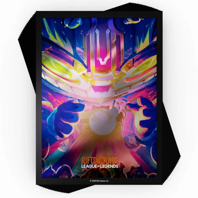 RIFTBOUND LEAGUE OF LEGENDS UNLEASHED ART SLEEVES ZIGGS