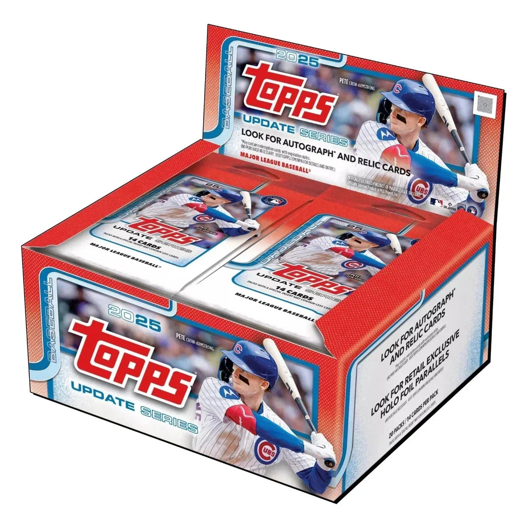 2025-26 TOPPS UPDATE SERIES BASEBALL RETAIL BOX
