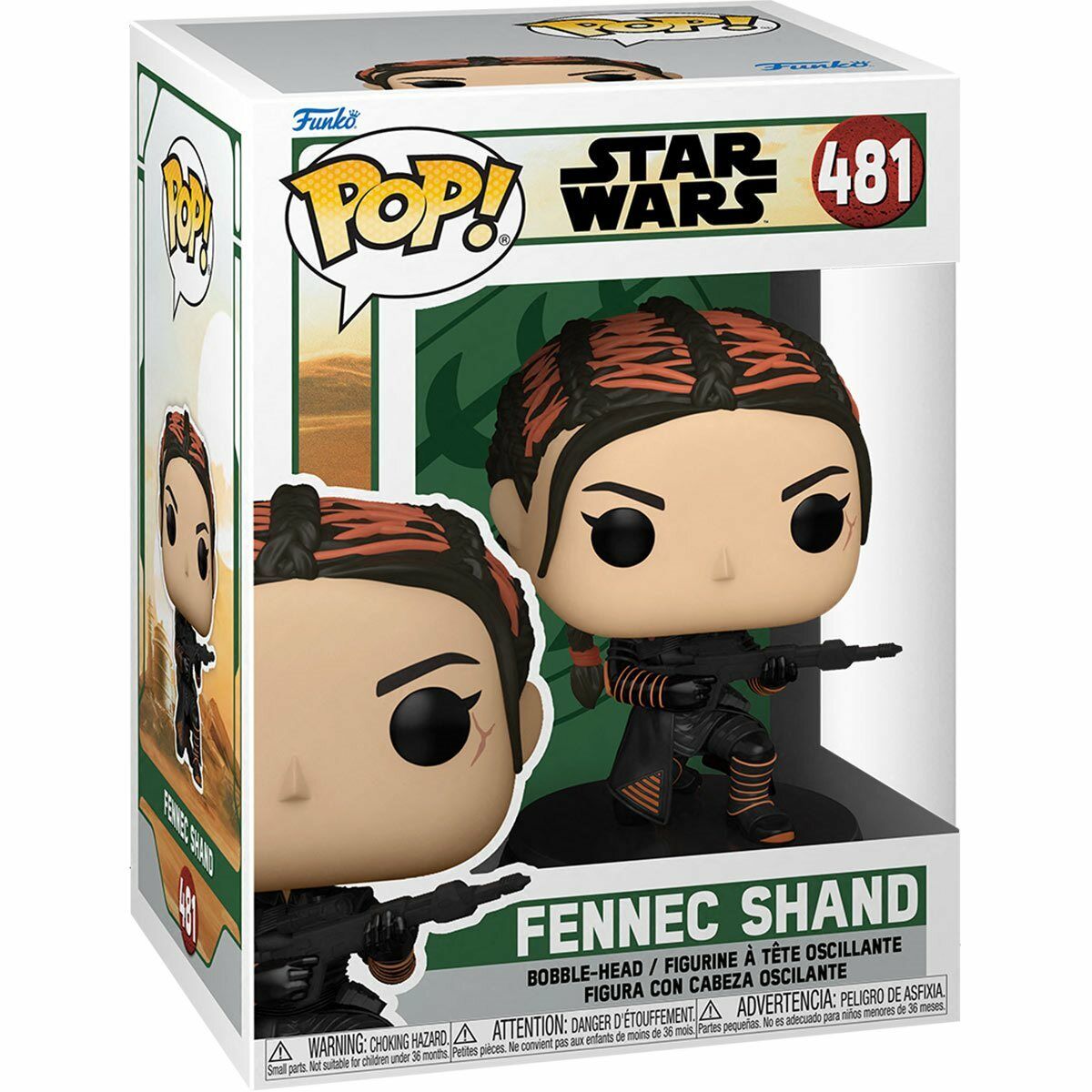 FUNKO POP FENNEC SHAND #481 STAR WARS
