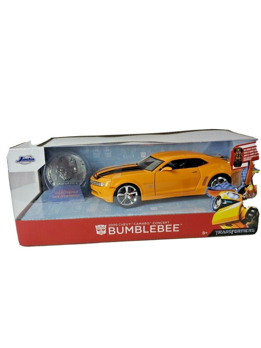 TRANSFORMERS FIGURINE 2006 CHEVROLET CAMARO BUMBLEBEE