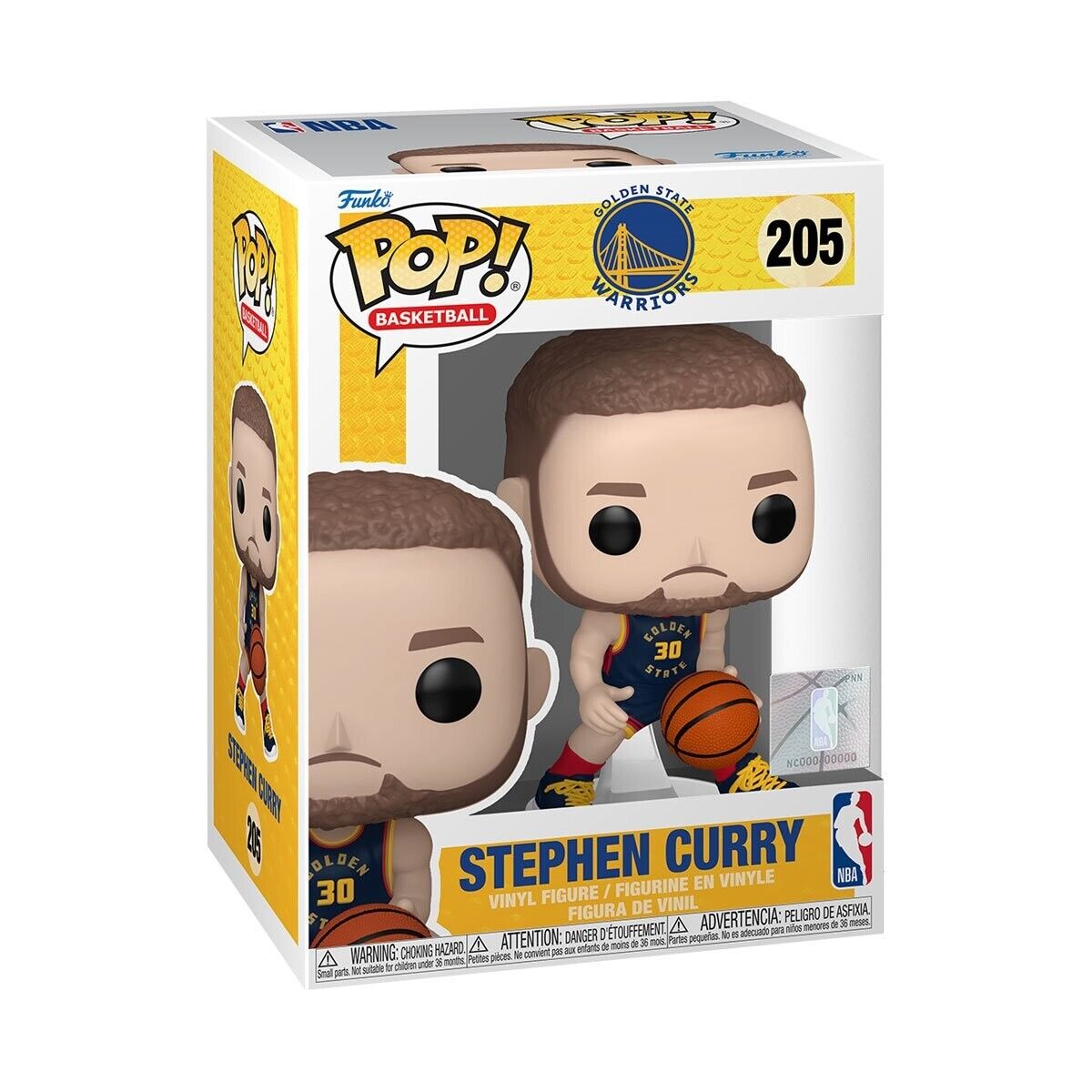 FUNKO POP STEPHEN CURRY #205 BASKETBALL
