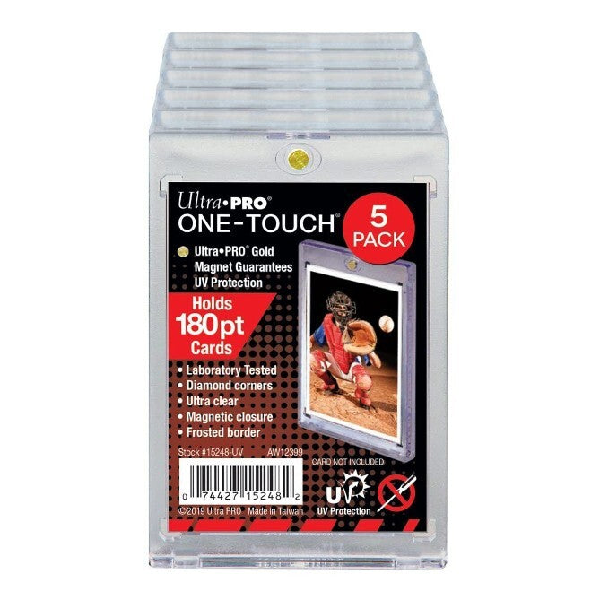 ULTRA PRO ONE TOUCH 5 PACK 180 PT