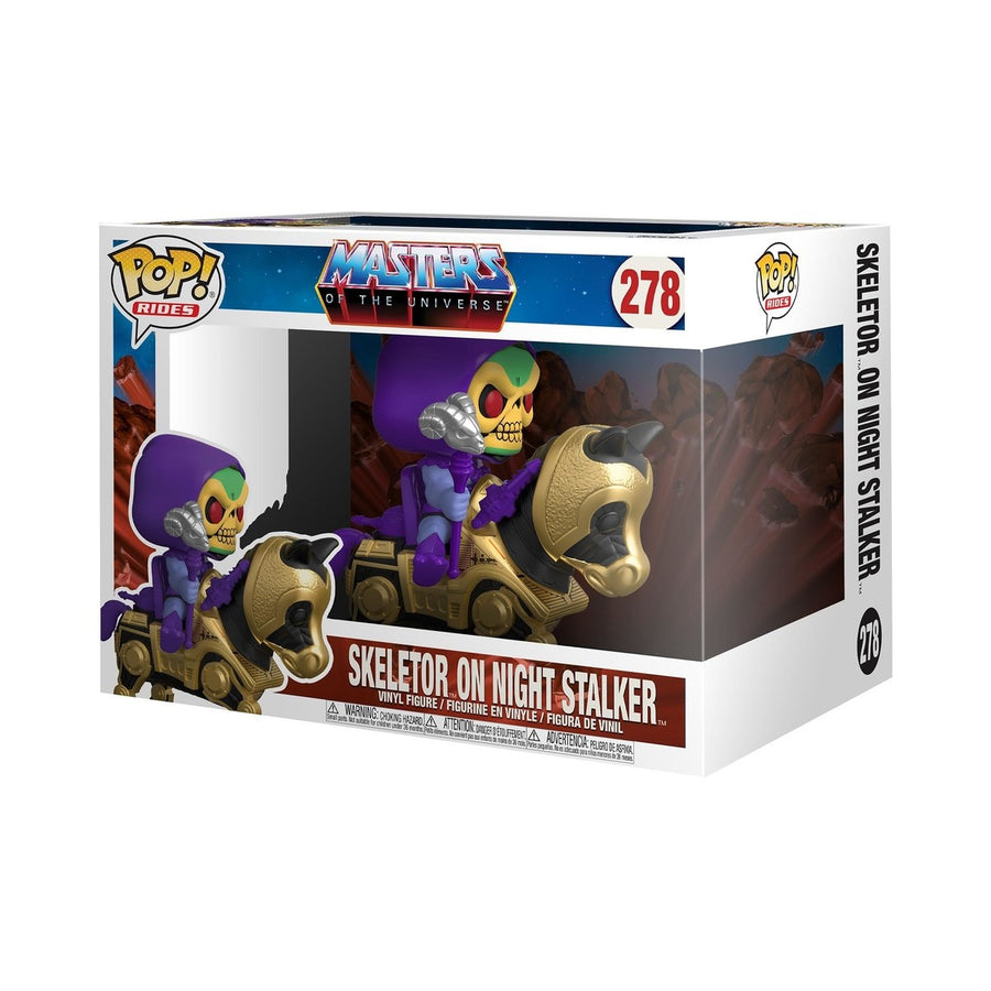 FUNKO POP SKELETOR ON NIGHT STALKER #278 RIDES MASTERS OF THE UNIVERSE