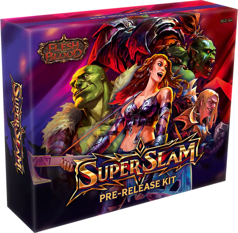 FLESH AND BLOOD SUPER SLAM PRE-RELEASE KIT