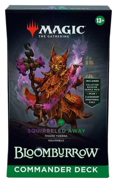 MTG BLOOMBURROW SQUIRRELED AWAY COMMANDER DECK