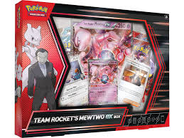 POKEMON TEAM ROCKET'S MEWTWO EX BOX