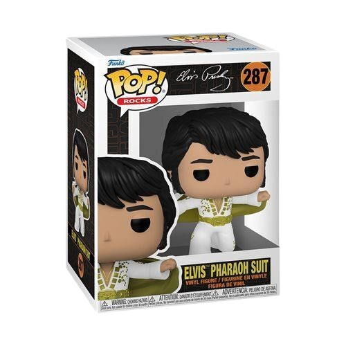 FUNKO POP ELVIS PHARAOH SUIT #287 ROCKS