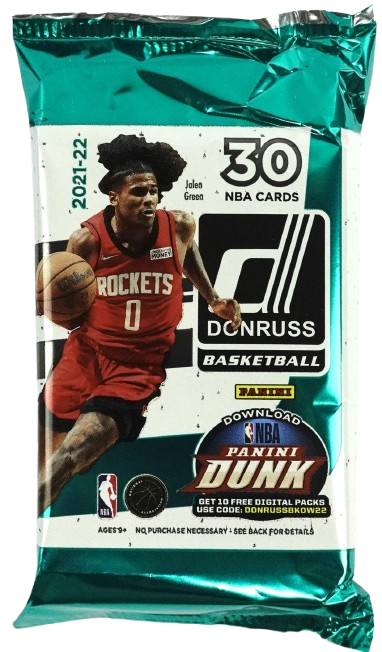 2021-22 PANINI DONRUSS BASKETBALL HOBBY PACK