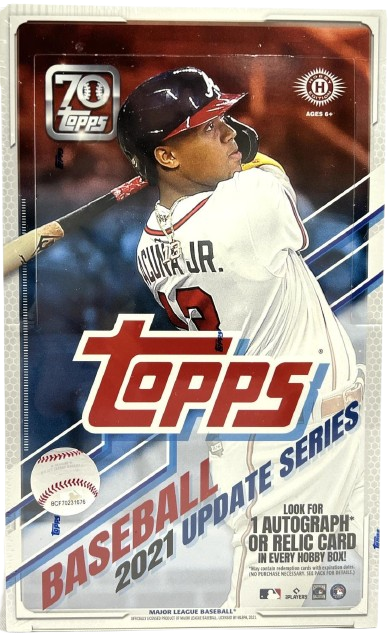 2021 TOPPS UPDATE BASEBALL HOBBY BOX