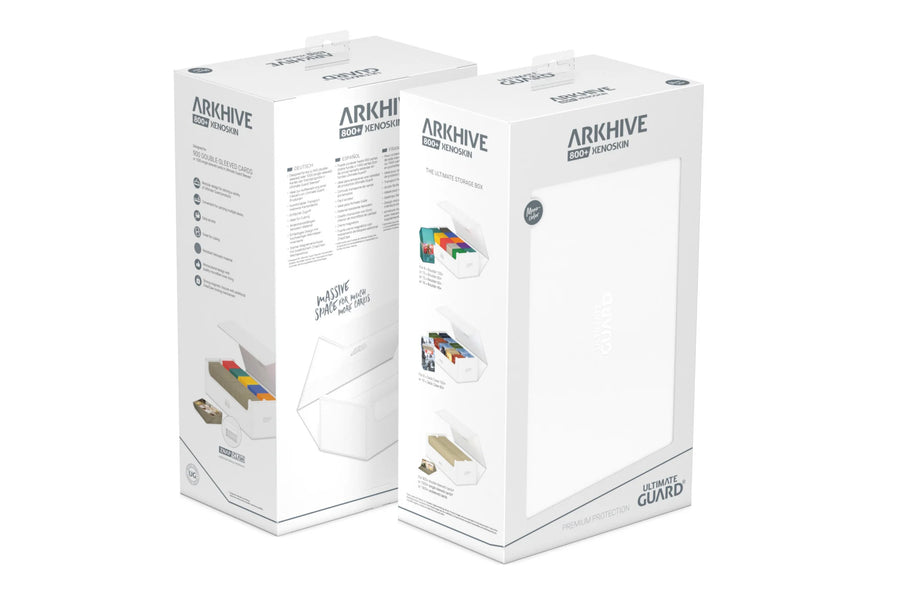 ULTIMATE GUARD DECK CASE ARKHIVE 800+ MONOCOLOR WHITE