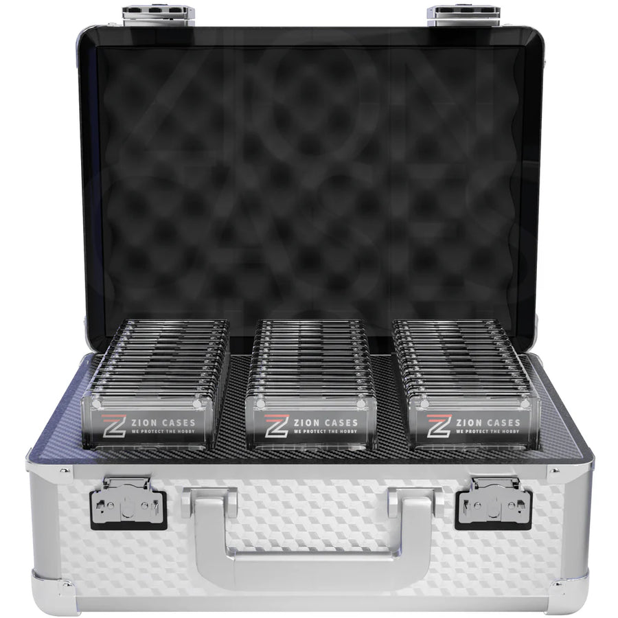 ZION CASE SLAB CASE X 3 ROW CUBED SILVER