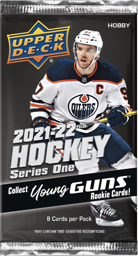 2021-22 UPPER DECK SERIES ONE HOCKEY HOBBY PACK