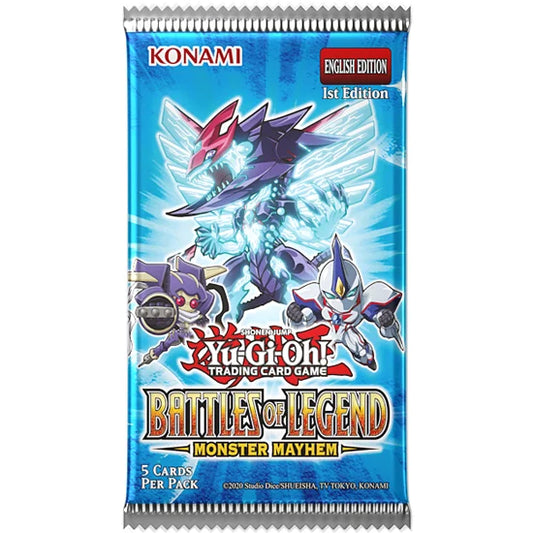 YU-GI-OH! BATTLES OF LEGEND MONSTER MAYHEM HOBBY PACK