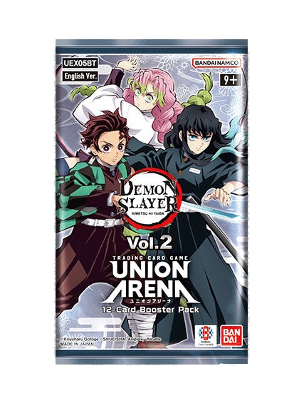 UNION ARENA DEMON SLAYER VOL. 2 PAQUET
