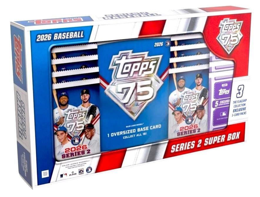 TOPPS 2026 BASEBALL SERIES 2 SUPERBOX