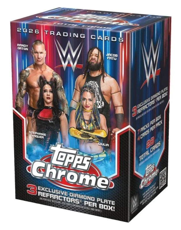 2026 TOPPS  WWE CHROME  BLASTER