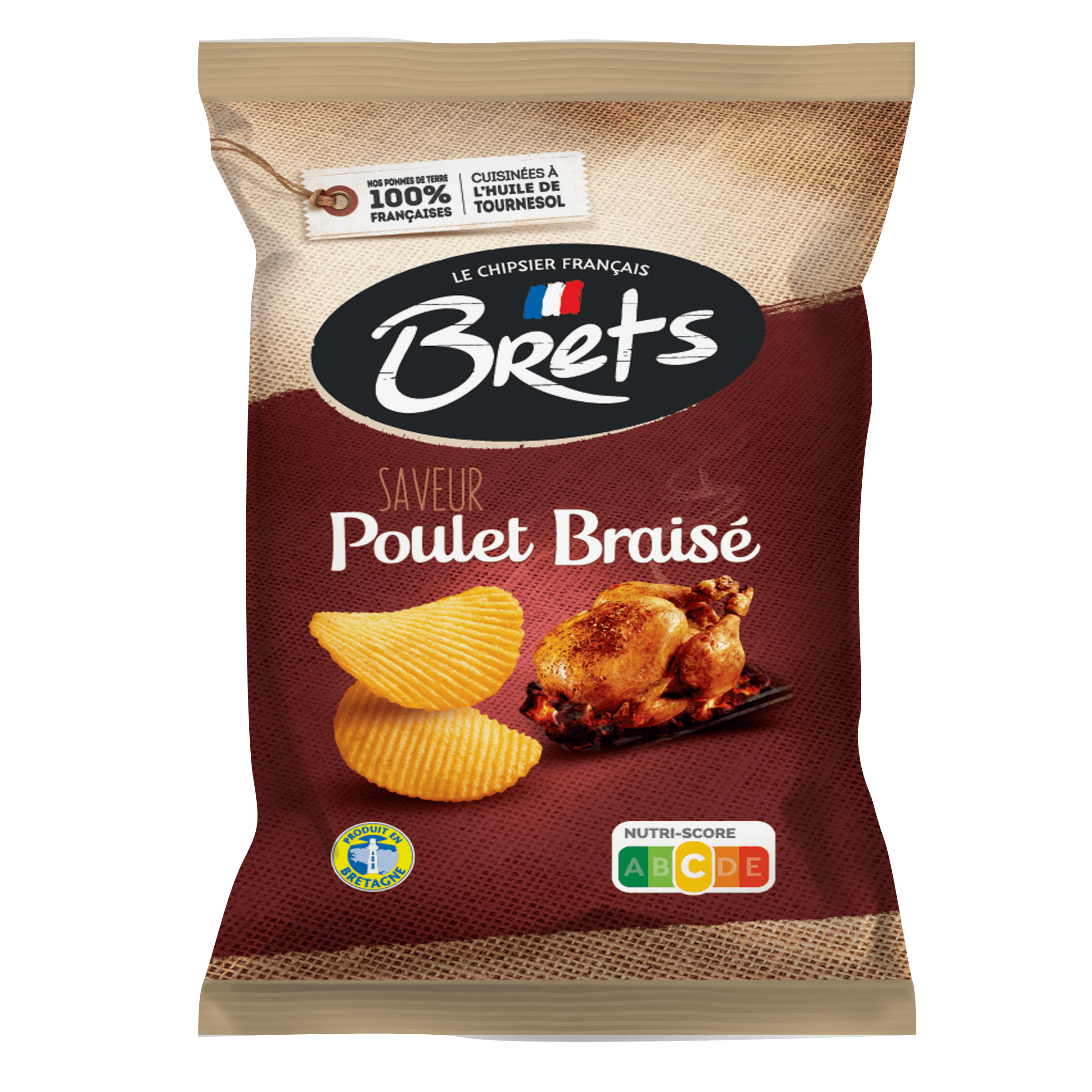 BRET'S CHIPS POULET BRAISÉ