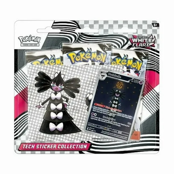POKEMON SCARLET & VIOLET WHITE FLARE 3 PACK BLISTERS