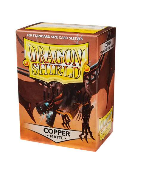 DRAGON SHIELD SLEEVES MATTE COPPER