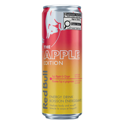 RED BULL THE APPLE EDITION  POMME FUJI ET GINGEMBRE 250ml