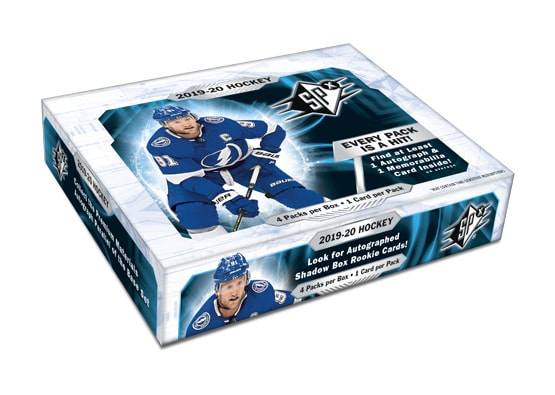 2019-20 UPPER DECK SPX HOBBY BOX