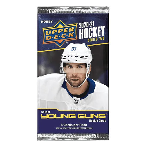 2020-21 UPPER DECK SERIES TWO HOCKEY HOBBY PACK
