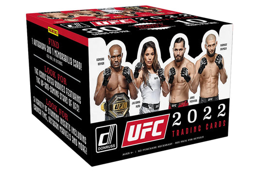 2022 PANINI DONRUSS UFC DEBUT EDITION HOBBY BOX
