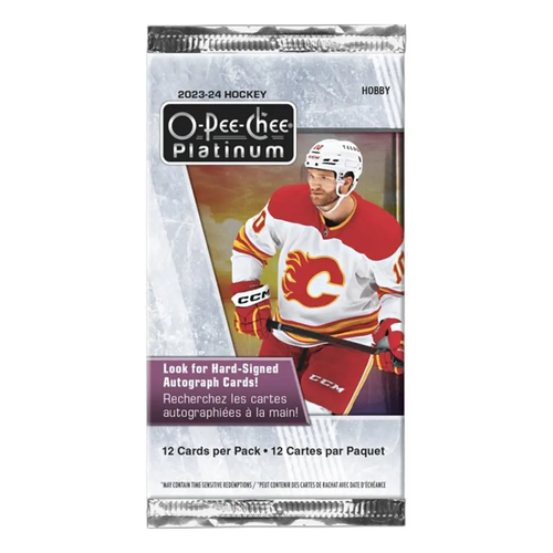 2023-24 UPPER DECK O-PEE-CHEE PLATINUM HOCKEY HOBBY PACK