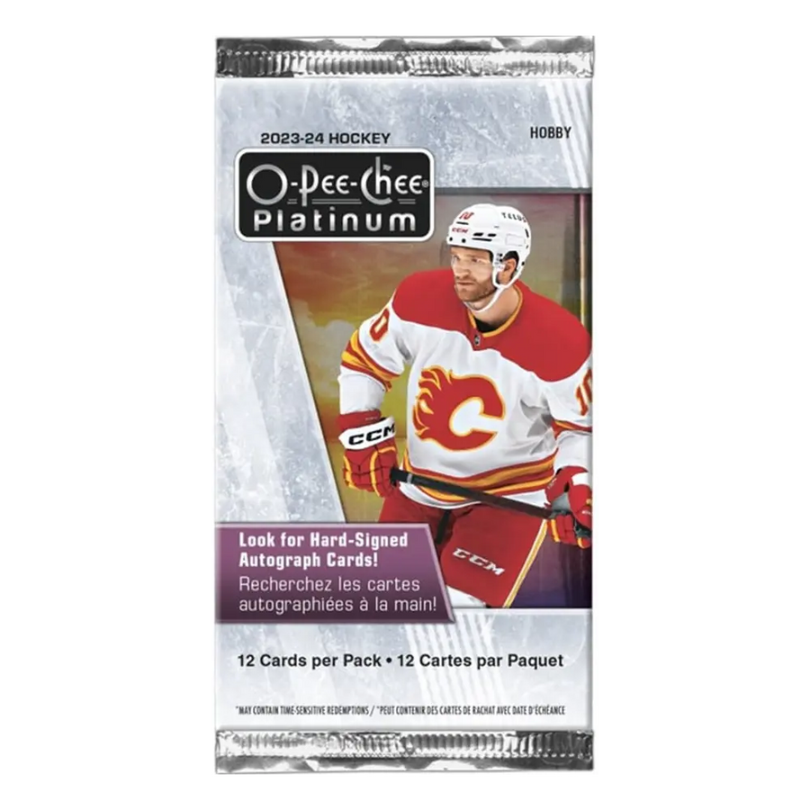 2023-24 UPPER DECK O-PEE-CHEE PLATINUM HOCKEY HOBBY PACK