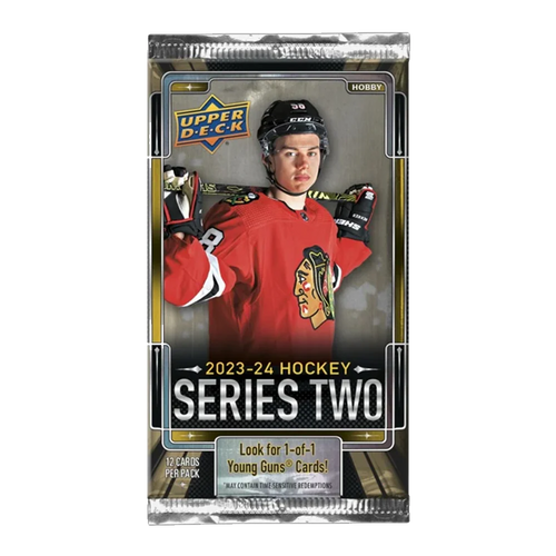 2023-24 UPPER DECK SERIES TWO HOCKEY HOBBY PACK